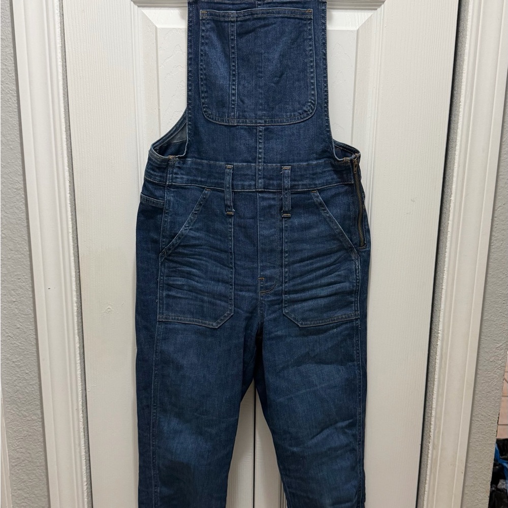 Madewell Indigo Blue Denim Overalls - Picture 2 of 7